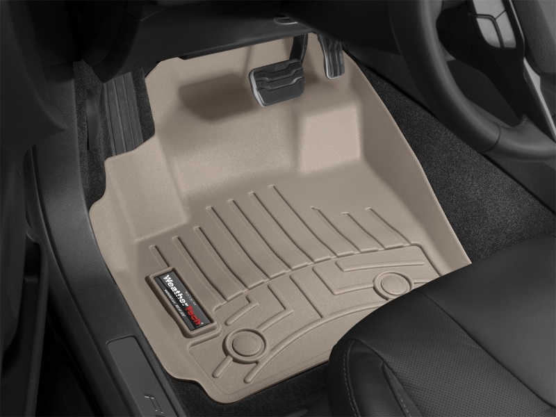 Jeep Grand Cherokee FloorLiner - Front - WeatherTech - DigitalFit - Tan - `11-`27