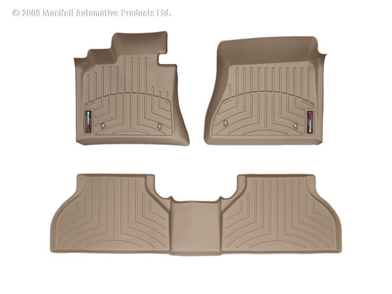 Jeep Cherokee FloorLiner - Front - WeatherTech - DigitalFit - Tan - `14-`27