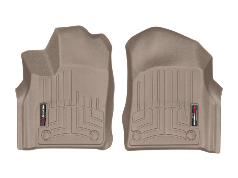 Jeep Grand Cherokee FloorLiner - Front - WeatherTech - DigitalFit - Tan - `16-`27