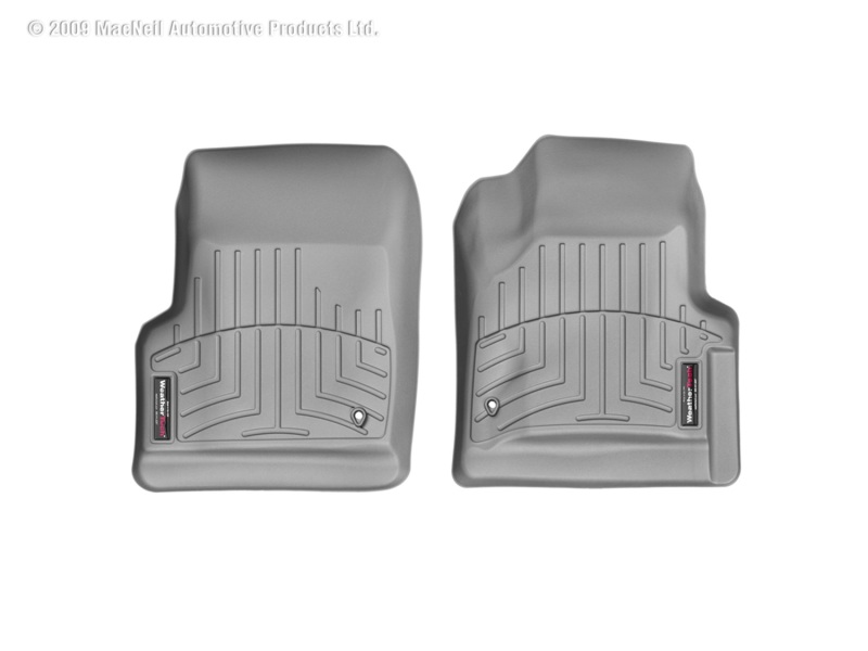 Jeep Wrangler FloorLiner - Front - WeatherTech - DigitalFit - Grey - `97-`06
