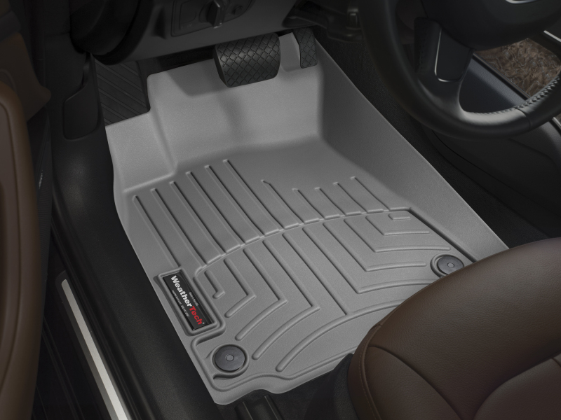 Jeep Grand Cherokee FloorLiner - Front - WeatherTech - DigitalFit - Grey - `11-`27