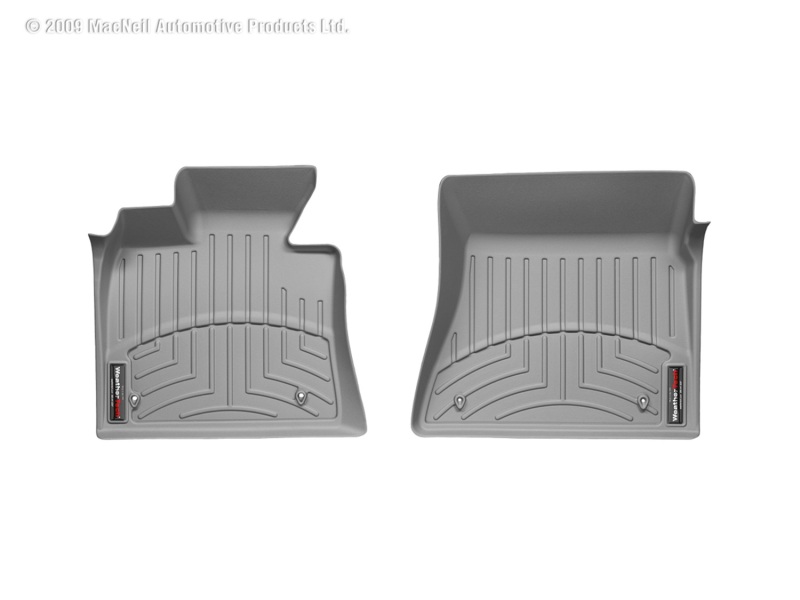 Jeep Wrangler FloorLiner - Front - WeatherTech - DigitalFit - Grey - `14-`27