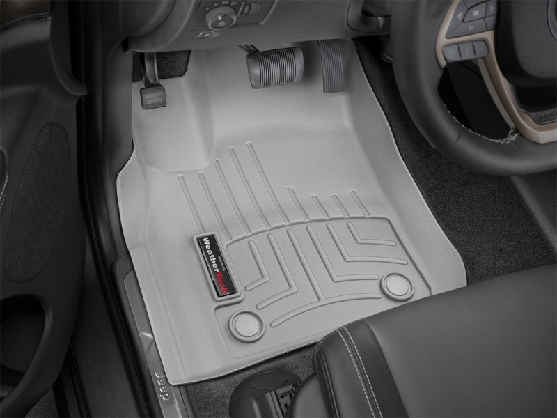 Jeep Grand Cherokee FloorLiner - Front - WeatherTech - DigitalFit - Grey - `16-`27