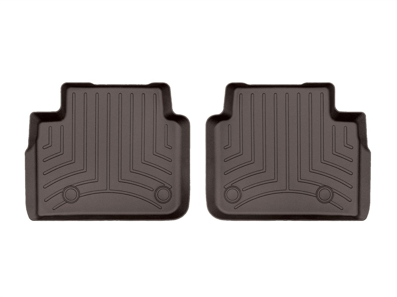 Jeep Grand Cherokee L Floor Mats - Rear - WeatherTech - DigitalFit - Cocoa - `21-`27