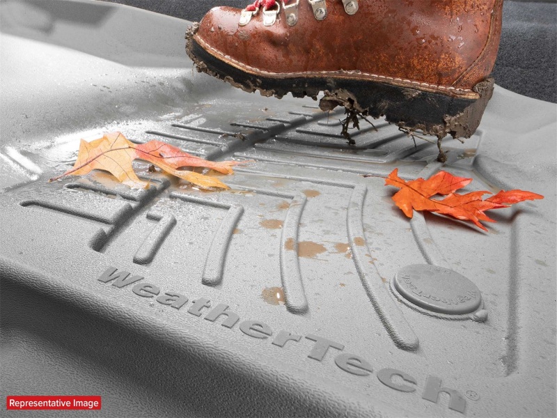 Jeep Wrangler Floor Mat Set - Rear - WeatherTech - FloorLiner HP - Cocoa - `18-`27