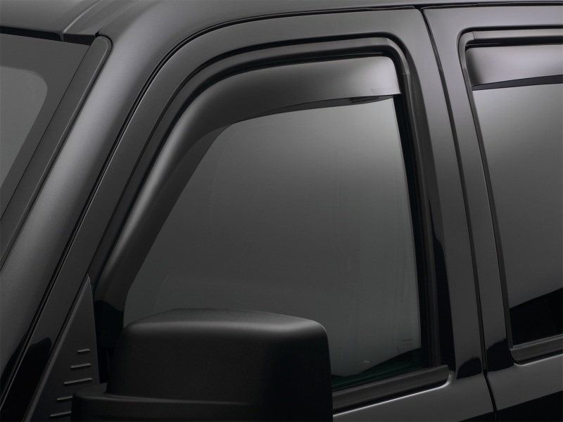 Jeep Renegade Wind Deflectors - Front - WeatherTech - Side Window - Dark Smoke - `15-`27