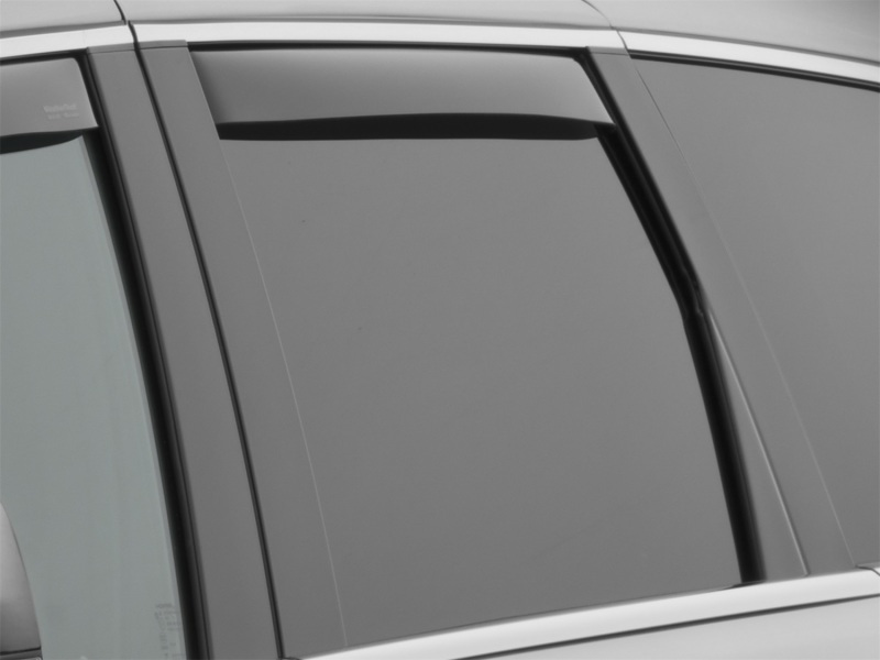 Jeep Grand Cherokee Rear Side Window Deflectors - WeatherTech - Dark Smoke - `11-`27