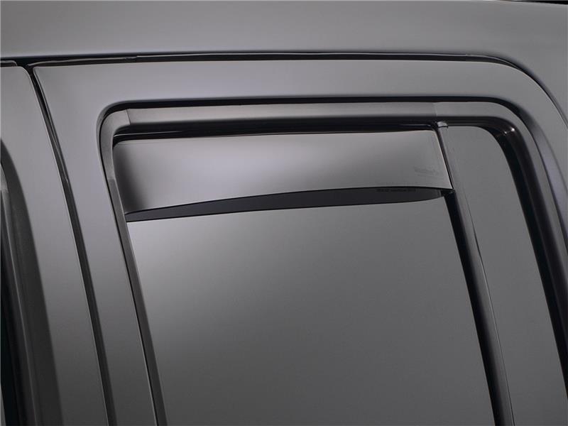 Jeep Grand Cherokee Rear Side Window Deflectors - WeatherTech - Dark Smoke - `11-`27