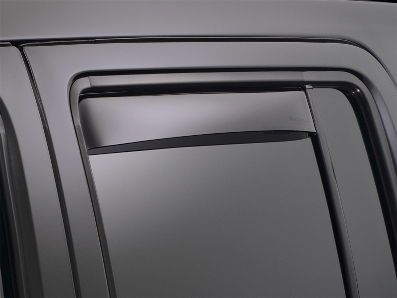 Jeep Grand Cherokee Rear Side Window Deflectors - WeatherTech - Dark Smoke - `11-`27