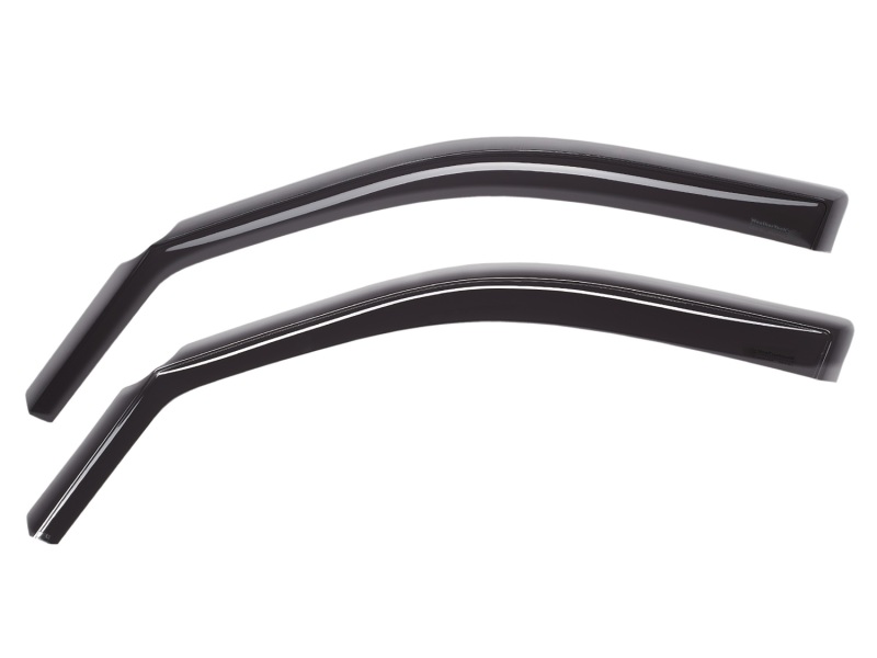 Jeep Cherokee Wind Deflectors - Rear - WeatherTech - Side Window Deflector - Matte Black - `14-`23
