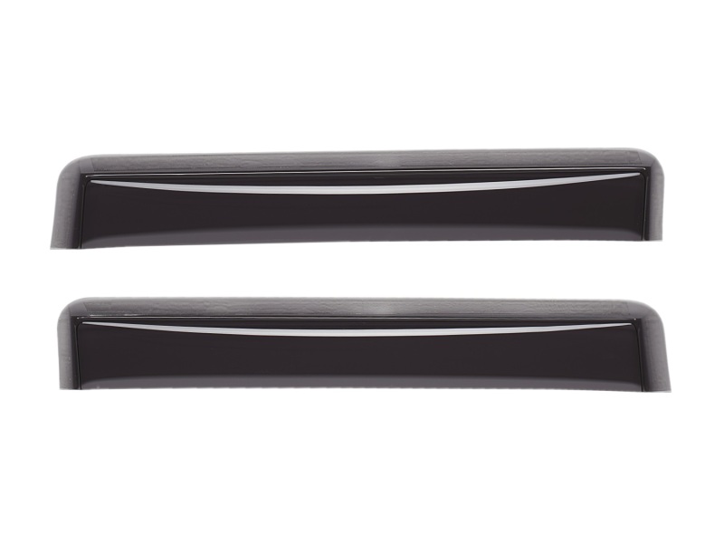 Jeep Cherokee Wind Deflectors - Rear - WeatherTech - Side Window Deflector - Matte Black - `14-`23