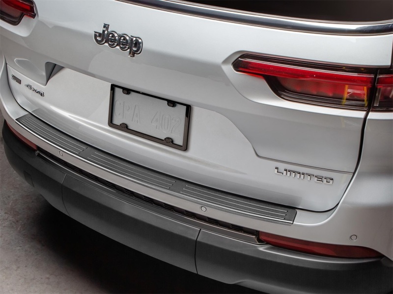 Jeep Grand Cherokee L BumperTopper - Rear - WeatherTech - Black - `21-`27