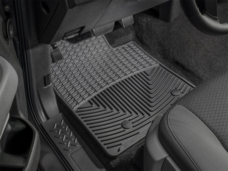 Jeep Grand Cherokee Floor Mats - Front - WeatherTech - Rubber - Black - `99-`04