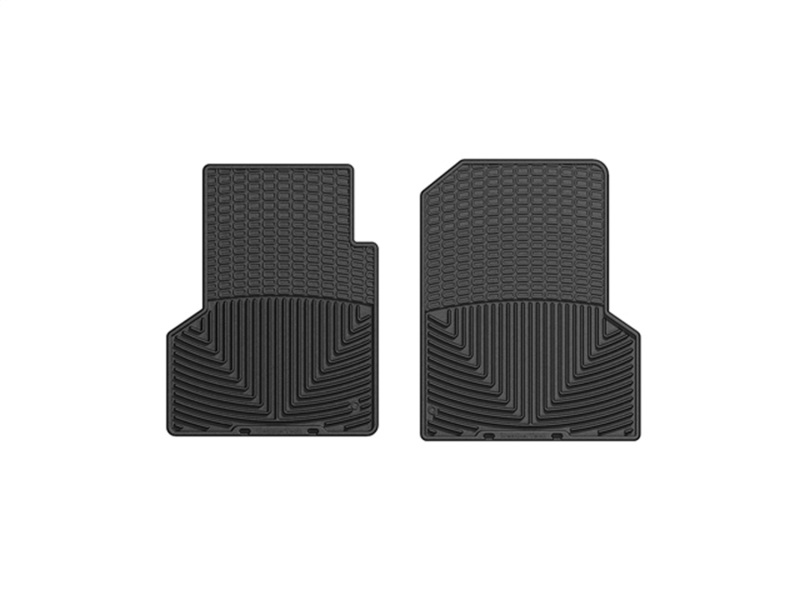 Jeep Wrangler Rubber Mats - Front - WeatherTech - All-Weather - Black - `97-`06
