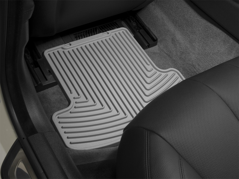 Jeep Cherokee Rubber Mats - Rear - WeatherTech - All-Weather - Grey - `14-`27