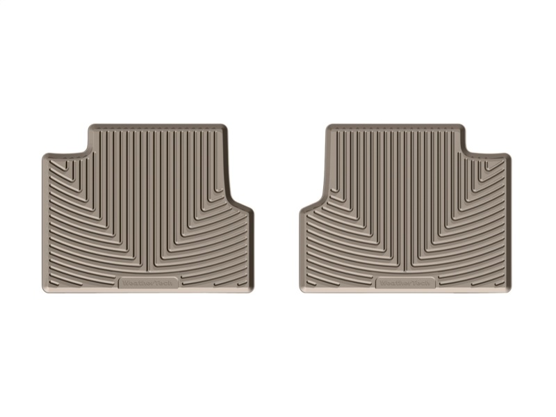 Jeep Cherokee Rubber Mats - Rear - WeatherTech - Tan - `14-`27