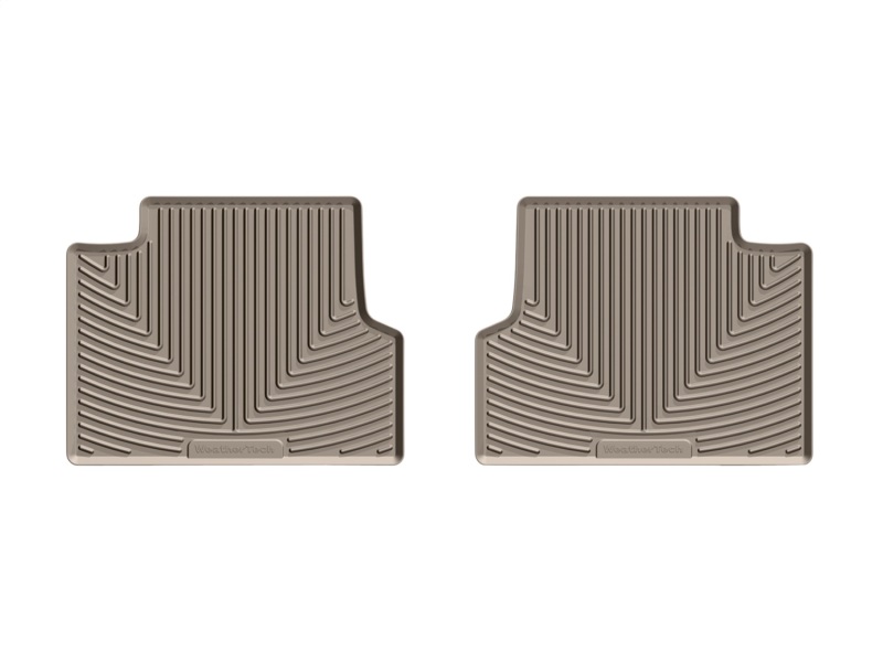 Jeep Cherokee Rubber Mats - Rear - WeatherTech - Tan - `14-`27
