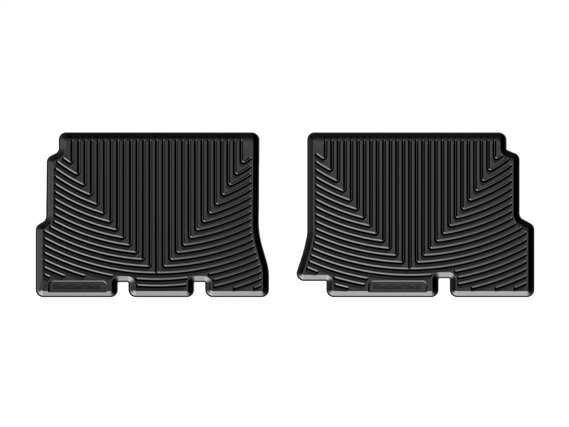 Jeep Wrangler Rear Rubber Mats - WeatherTech - Black - `14-`27