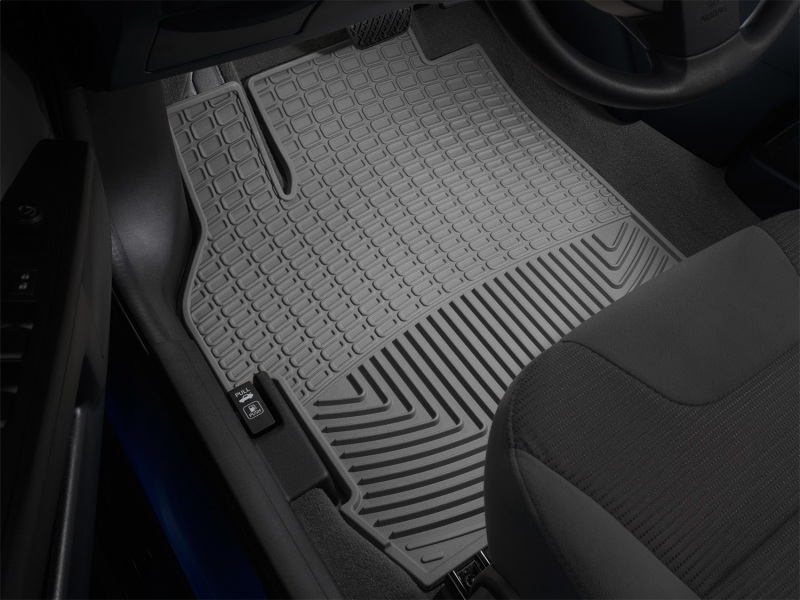 Jeep Wrangler Rubber Mats - Rear - WeatherTech - All-Weather Floor Mats - Grey - `14-`16