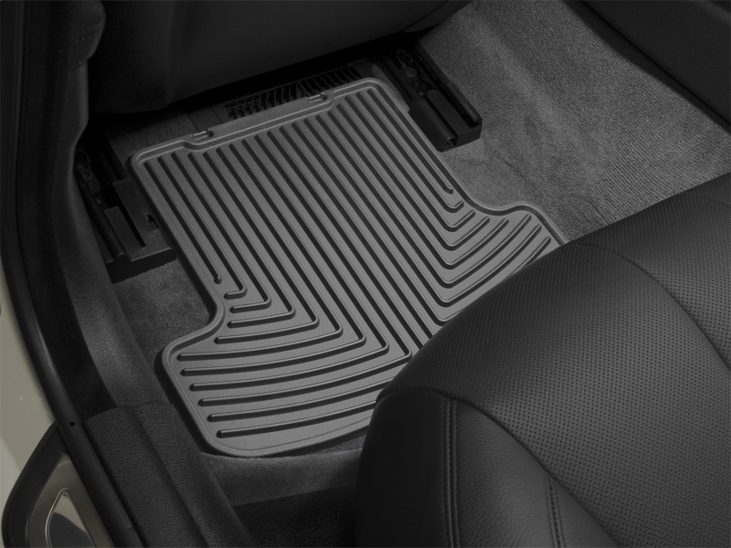 Jeep Grand Cherokee Floor Mat Set - Front + Rear - WeatherTech - All-Weather Rubber - Black - `13-`27