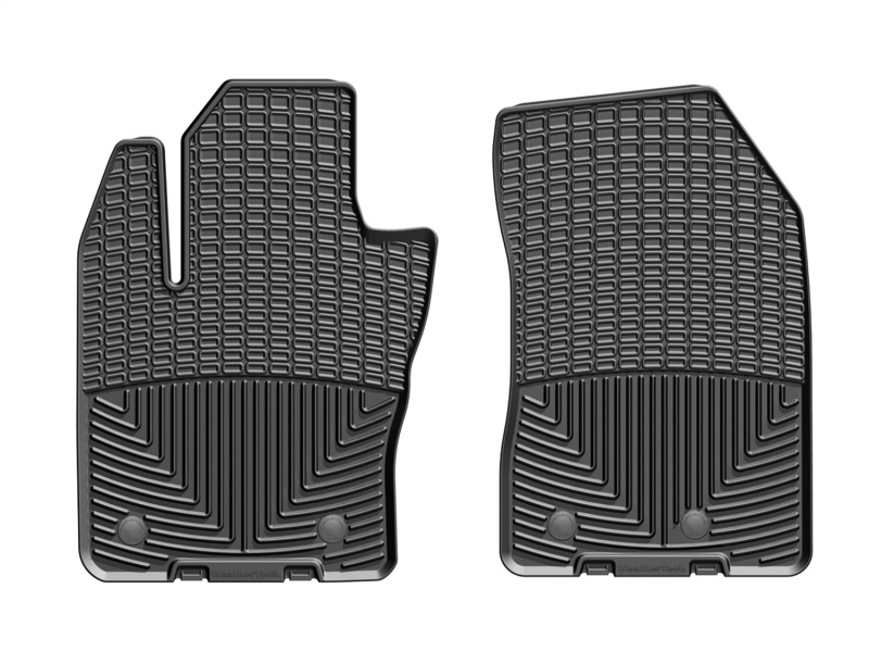 Jeep Renegade Floor Mats (1) - Front - WeatherTech - All-Weather - Black - `15-`27