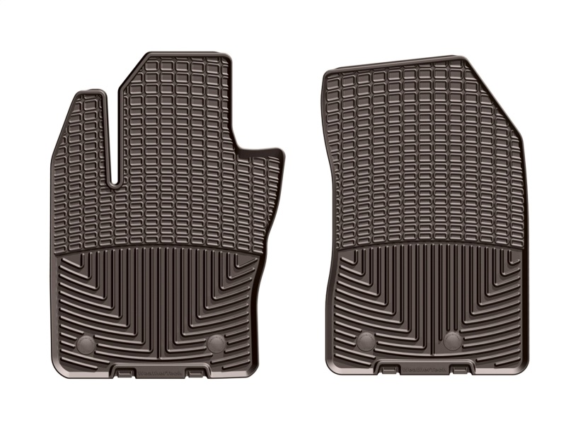 Jeep Renegade Rubber Mats - Front - WeatherTech - All-Weather - Cocoa - `15-`27