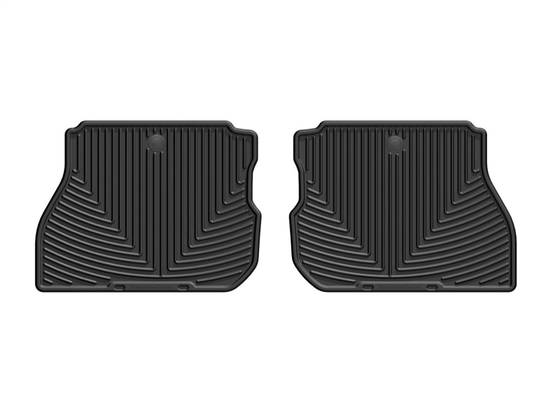 Jeep Wrangler Floor Mats - Rear - WeatherTech - Rubber - Black - `18-`27