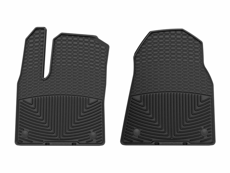 Jeep Grand Wagoneer Floor Mats - Front - WeatherTech - All-Weather - Black - `22-`26