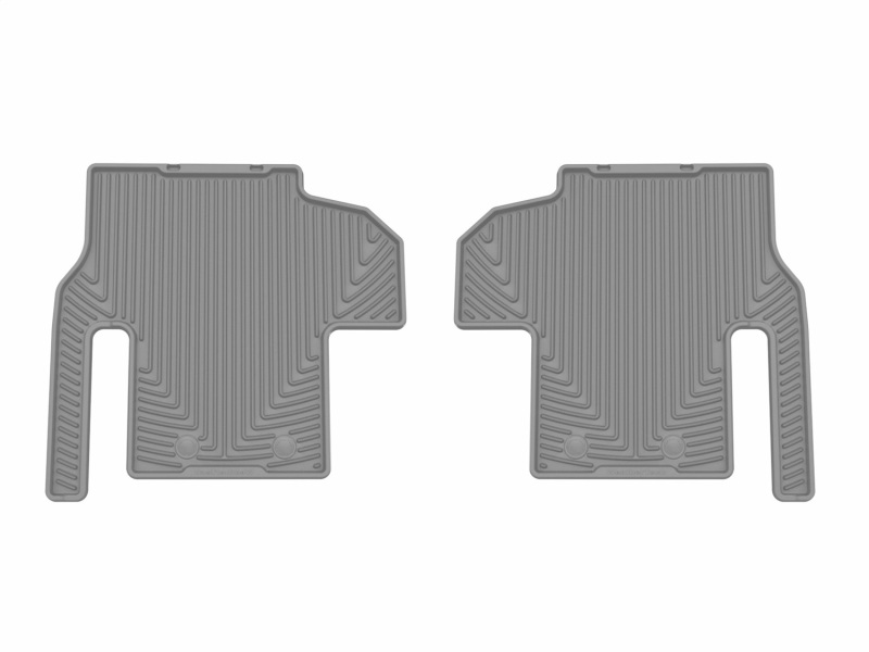Jeep Grand Wagoneer Floor Mats - Rear - WeatherTech - All-Weather - Grey - `22-`26