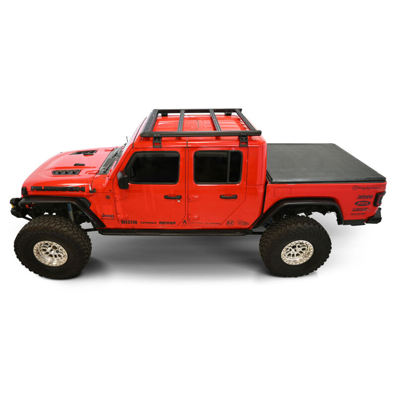 Jeep Gladiator Roof Rack - Westin - Mesa - Textured Black - `20-`26