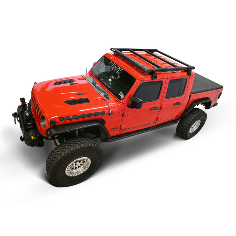 Jeep Gladiator Roof Rack - Westin - Mesa - Textured Black - `20-`26
