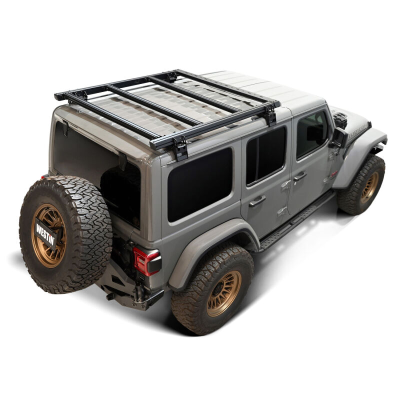 Jeep Wrangler JL Unlimited Roof Rack - Westin - Mesa - Textured Black - `18-`26