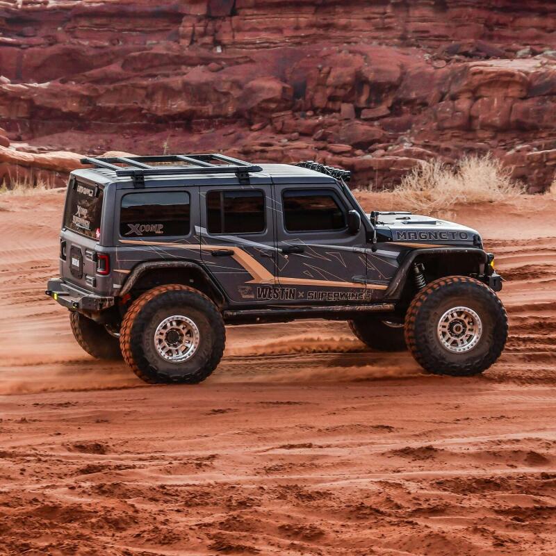 Jeep Wrangler JL Unlimited Roof Rack - Westin - Mesa - Textured Black - `18-`26