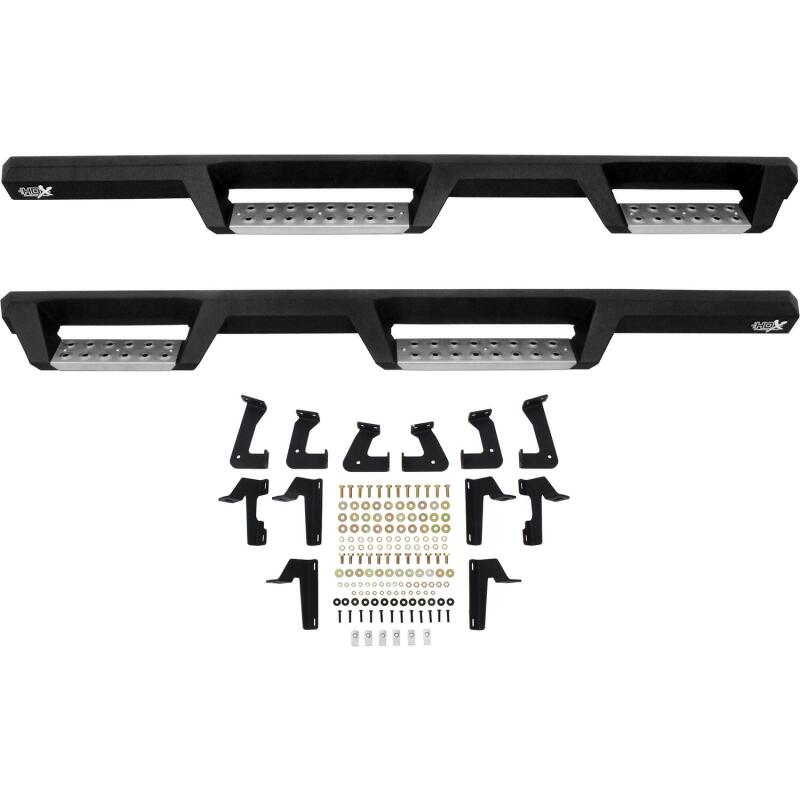 Jeep Wrangler JL Unlimited Nerf Bars - Westin - HDX Drop - Textured Black - `18-`27