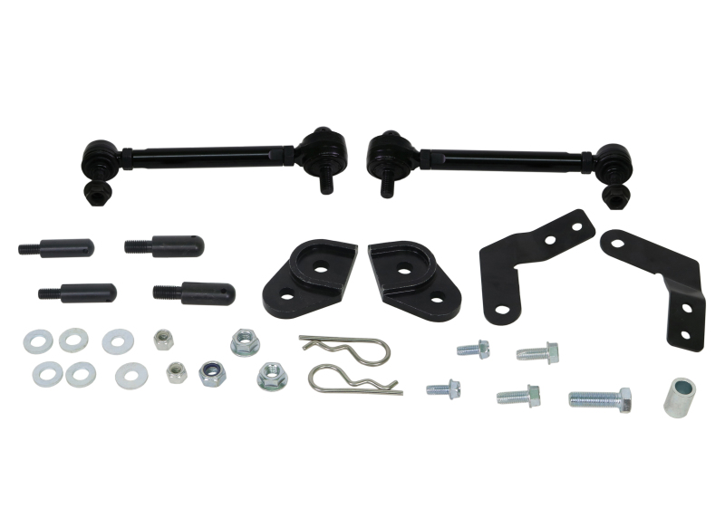 Jeep Wrangler Sway Bar Links - Front - Whiteline - Adjustable - `18-`19