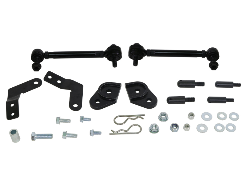Jeep Wrangler Sway Bar Links - Front - Whiteline - Adjustable - `18-`19