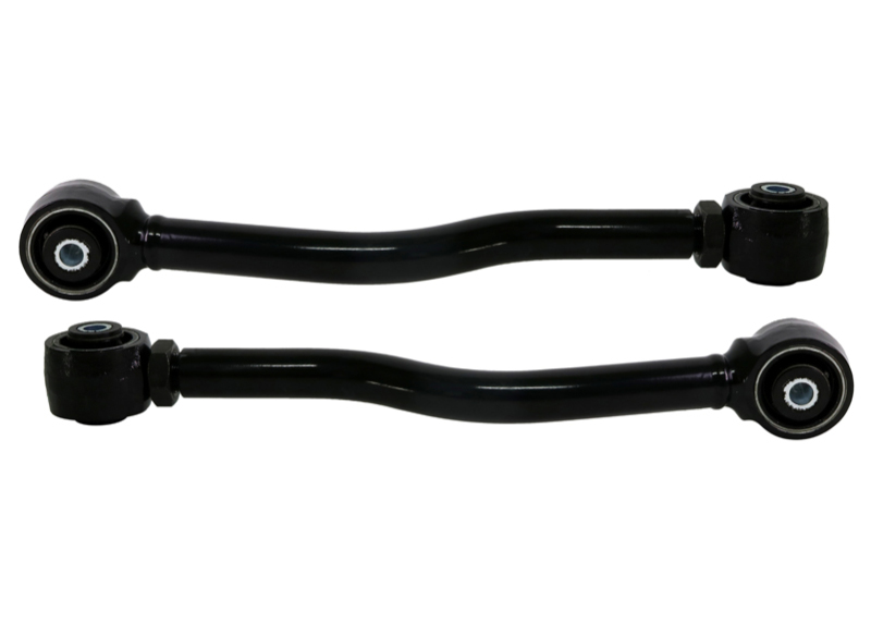 Jeep Wrangler JK Control Arm Kit - Rear - Whiteline - HD Adjustable Upper - Black - 2018