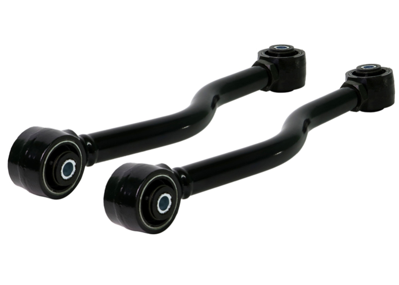 Jeep Wrangler JK Control Arm Kit - Rear - Whiteline - HD Adjustable Upper - Black - 2018