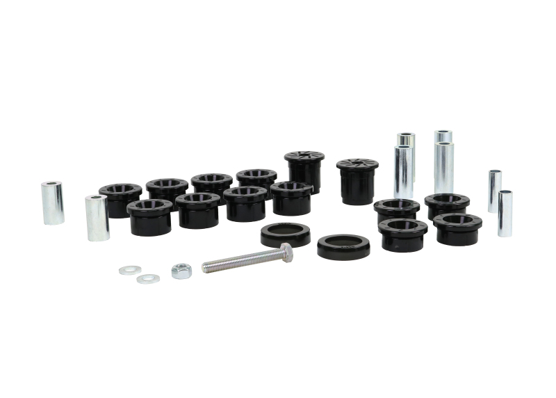Jeep Wrangler Suspension Control Arm Bushing Kit - Front Upper and Lower - Whiteline - `07-`14