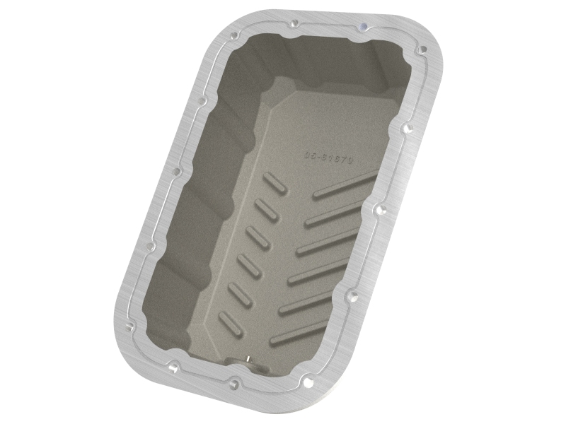 Jeep Wrangler Engine Oil Pan - aFe - Street Series w/ Machined Fins - Raw - `12-`18