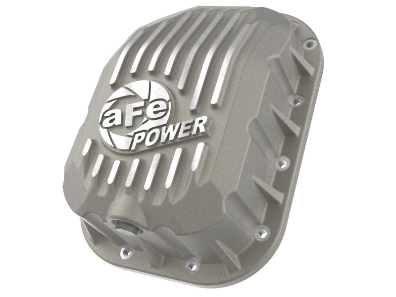 Jeep Gladiator Engine Oil Pan - aFe - Street Series with Machined Fins - Raw - `18-`25