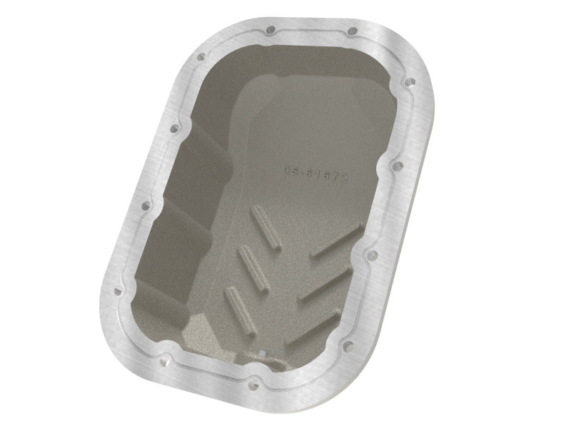 Jeep Wrangler Engine Oil Pan - aFe - Street Series with Machined Fins - Raw - `18-`25