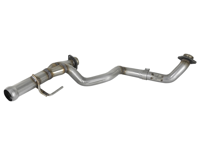 Jeep Wrangler Performance Exhaust - aFe - Twisted Steel Y-Pipe 2-1/4in 409 SS - `18-`25