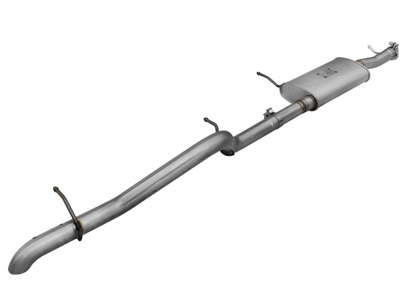 Jeep Wrangler JK Unlimited Performance Exhaust - aFe - Cat Back Aluminized Hi-Tuck - `07-`14