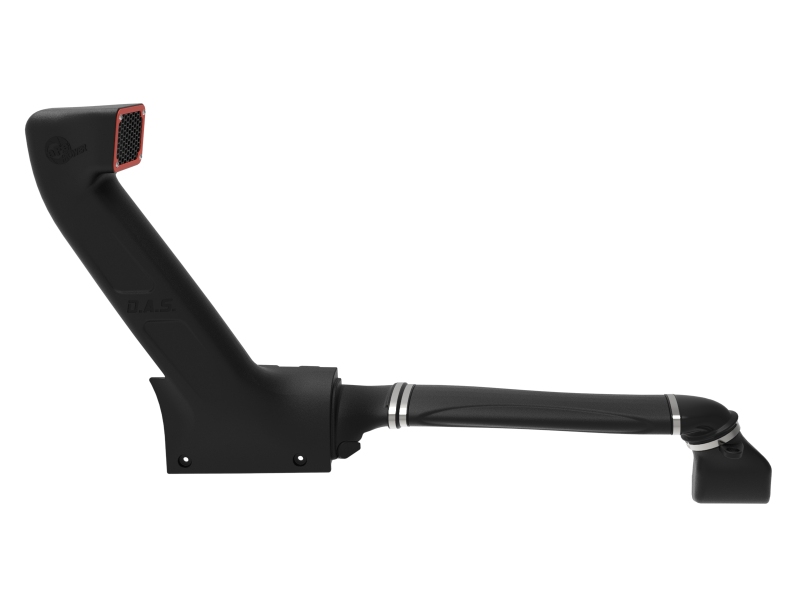Jeep Gladiator Mojave Performance Air Intake - aFe - Dynamic Air Scoop D.A.S Snorkel - Black with Orange Accents - `20-`26