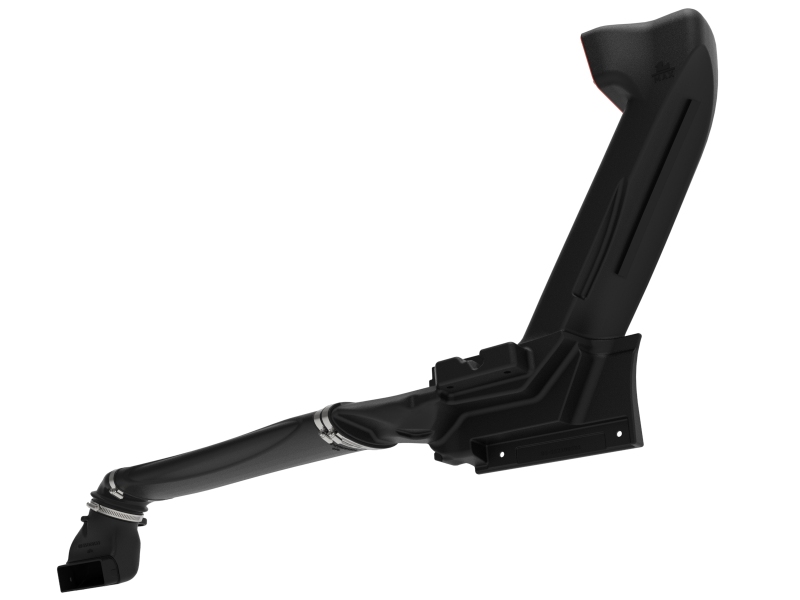Jeep Gladiator Mojave Performance Air Intake - aFe - Dynamic Air Scoop D.A.S Snorkel - Black with Orange Accents - `20-`26
