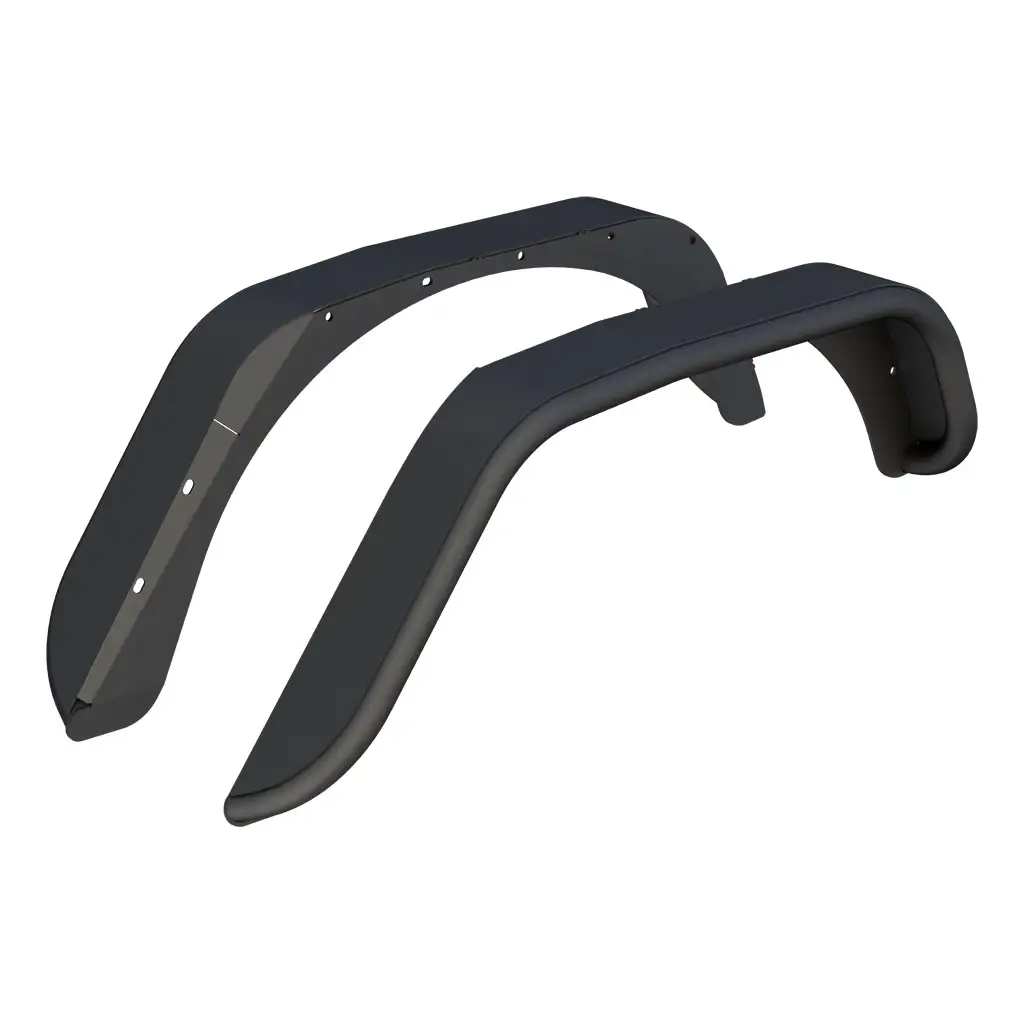 Jeep Wrangler JK Fender Flares - Rear - Smooth