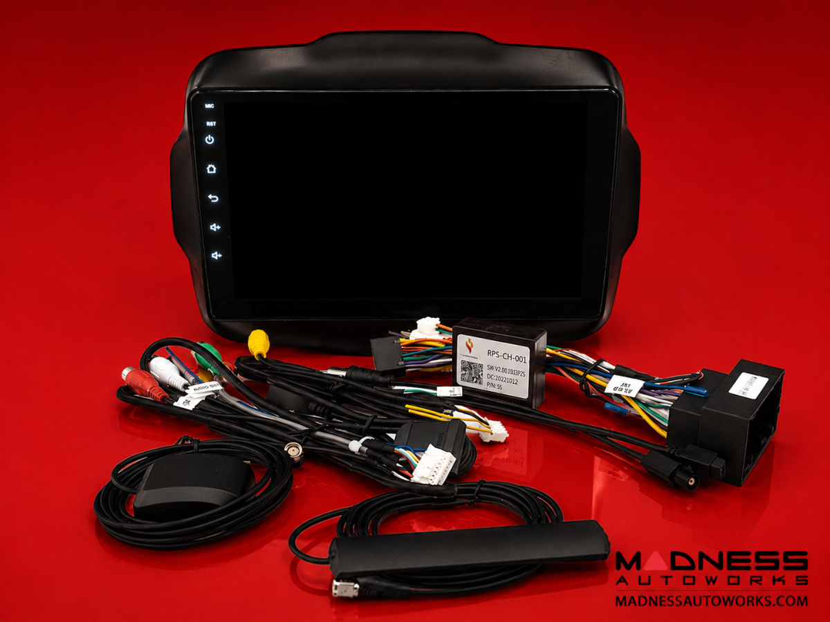Jeep Renegade Radio Head Unit Upgrade System w/ install Kit- T4 Jeep Renegade Radio Head Unit Upgrade System w/ install Kit- T4