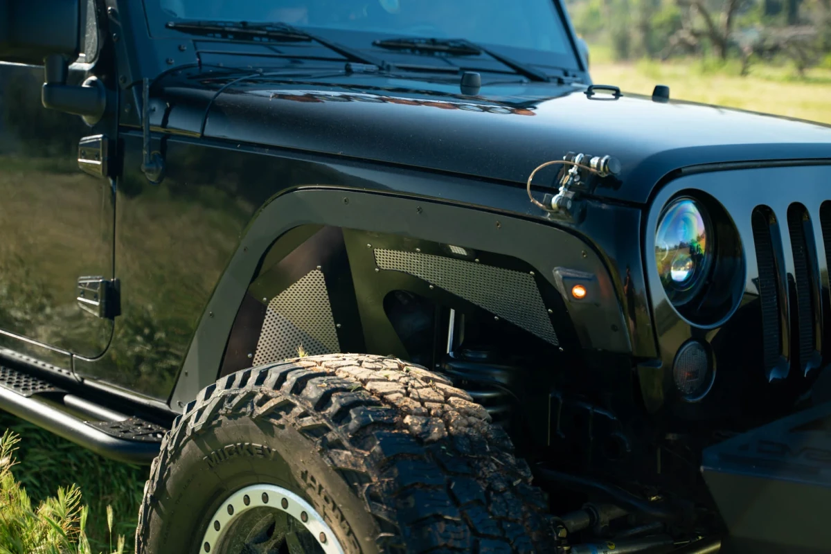 Jeep Wrangler JK Fender Flare Deletes - DV8 Offroad - `07-`18