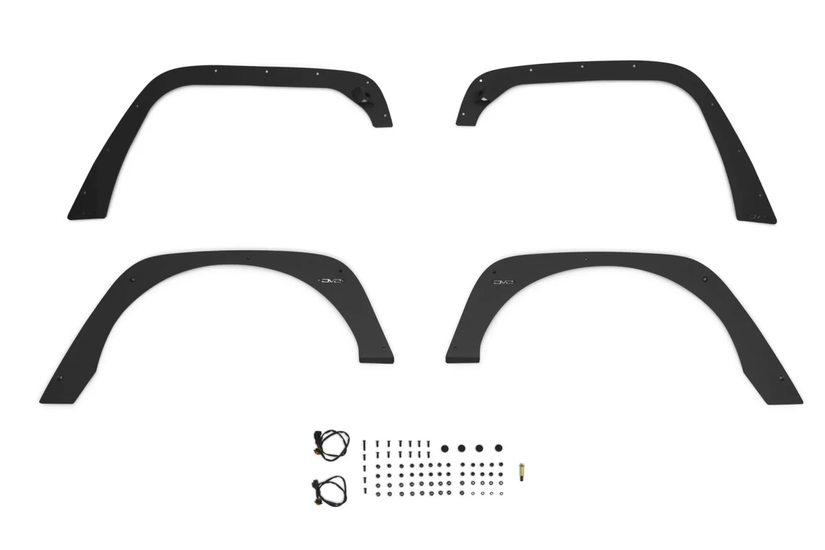 Jeep Wrangler JK Fender Flare Deletes - DV8 Offroad - `07-`18